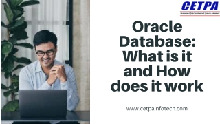 Oracle Database What is it and How does it work