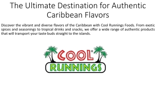 The Ultimate Destination for Authentic Caribbean Flavors