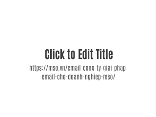 Email công ty