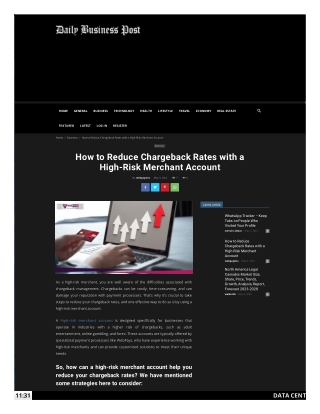 How to Reduce Chargeback Rates with a High-Risk Merchant Account