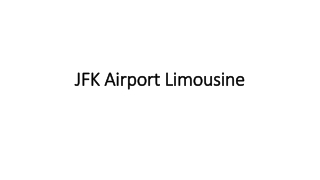 JFK Airport Limousine