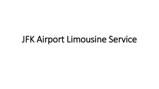 JFK Airport Limousine Service