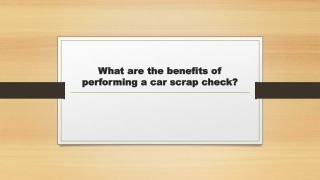 DVLA scrap car check