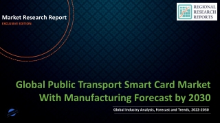 Public Transport Smart Card Market With Manufacturing Forecast by 2030