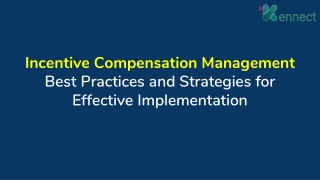 Maximize Profitability with Incentive Compensation Management