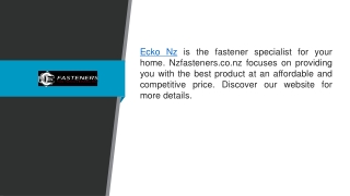 Ecko Nz Nzfasteners.co.nz