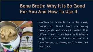 Bone Broth_ Why It Is So Good For You And How To Use It