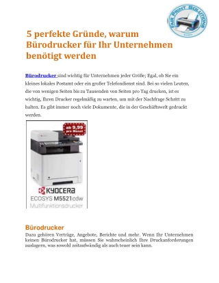 Bürodrucker-für-Ihr-Unternehmen-benötigt-werden