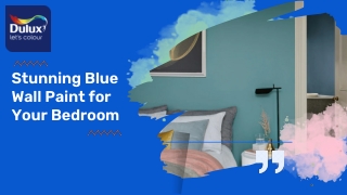 Stunning Blue Wall Paint for Your Bedroom