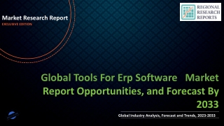 Tools For Erp Software Market Set to Witness Explosive Growth by 2033