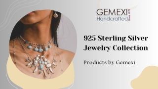 925 Sterling Silver Jewelry Collection