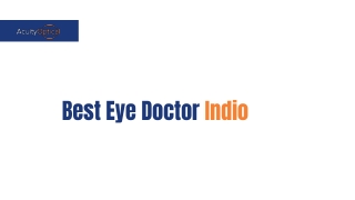 Symptoms & Treatments For Dry Eye From The Best Eye Doctor Indio