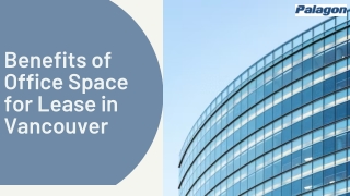 Benefits of Office Space for Lease in Vancouver