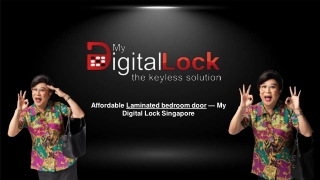 Affordable Laminated bedroom door — My Digital Lock Singapore