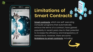 The Challenges and Constraints of Implementing Smart Contracts