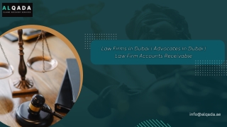 law firms in dubai | advocates in dubai | law firm accounts receivable
