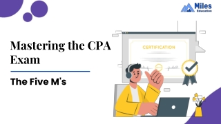 Mastering the CPA Exam_ A Comprehensive Guide to the Five M's for Success