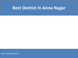 best dental clinic in anna nagar