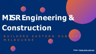Apartment Construction Melbourne | Victoria, Australia