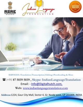 Translation Company In Delhi | Indian Translation Company Noida