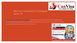 Consultant in Chandigarh for canada pr
