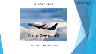 Travel Content API