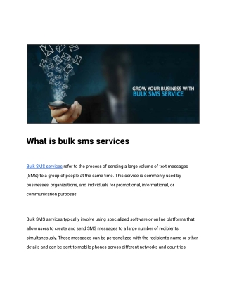 Msgclub Bulk sms service provider