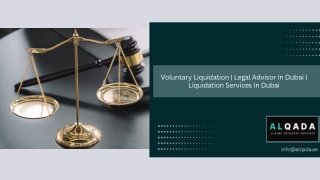 voluntary liquidation | legal advisor in dubai | liquidation services in dubai