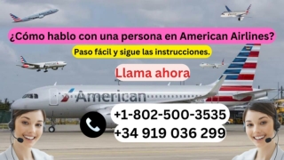 ¿Cómo Hablo Con Una Persona en American Airlines