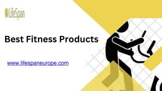 Get the Fitness Products at Cheap Rates