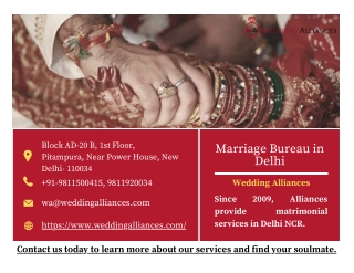 Top Rated Marriage Bureau in Delhi