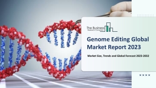 Genome Editing Market