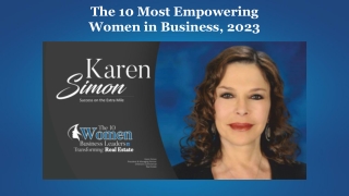 The 10 Most Empowering Women in Business, 2023_