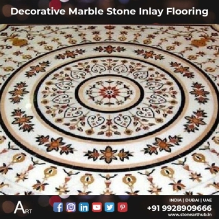 Decorative Marble Stone Inlay Flooring - WhatsApp 9928909666