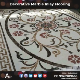 Designer Marble Inlay Flooring - WhatsApp 9928909666