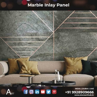 Marble Inlay Panel - WhatsApp 9928909666