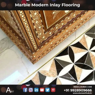 Marble Modern Inlay Flooring - WhatsApp 9928909666