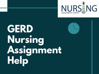 Gerd Nursing Assignment Help