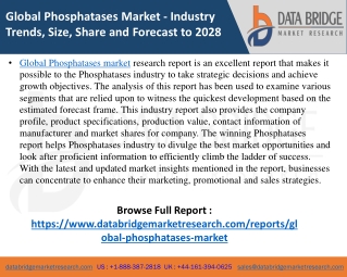 Phosphatases Market- Agricultural & Animal feed