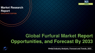 Furfural Market Worth US$ 1,368.3 million by 2033