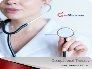 Occupational Therapy