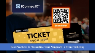 Best Ways to Streamline Your Nonprofit's Event Ticketing