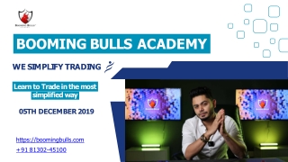 Booming Bulls Academy The Top Trading Institute in 2023