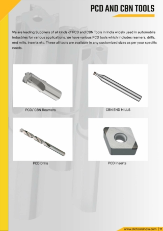 PCD-AND-CBN-TOOLS EXPORTERS