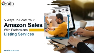 5 Ways To Boost Your Amazon Sales With Professional Listing Services