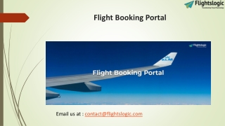 Flight Booking Portal