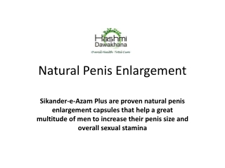 Long your penis quickly naturally with Sikander-E-Azam Plus Capsule