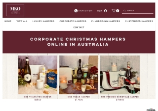 Buy Corporate Christmas Gift Hampers Online in Australia