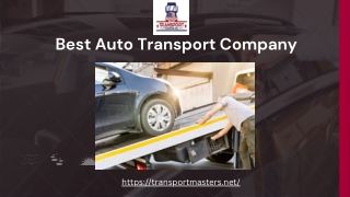 Car Transport Service - Transportmasters USA