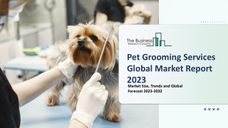 Pet Grooming Services Market Trends, Market Research And Forecast Report To 2032